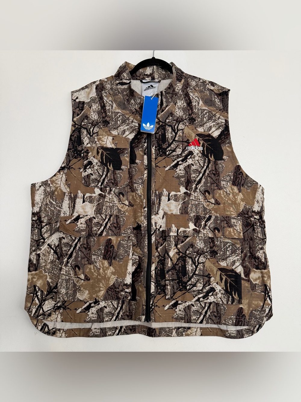 Men’s Adidas Originals Camo Vest Size XL
